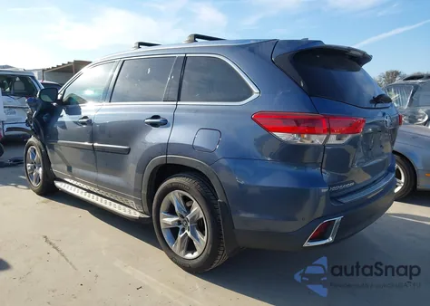 2019 Toyota Highlander Limited from USA, damaged, VIN 5TDYZRFH0KS340758
